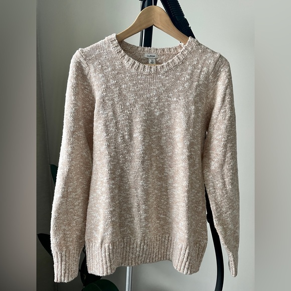 NWT L.L.Bean Women's Cotton Ragg Sweater - Picture 2 of 5